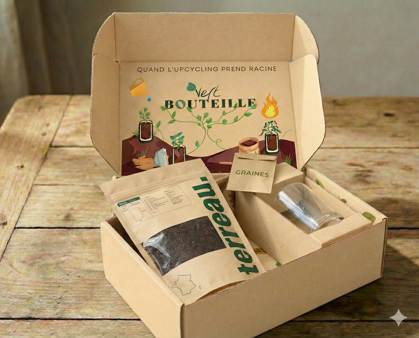 Kit à planter personnalisé - Bonne Année